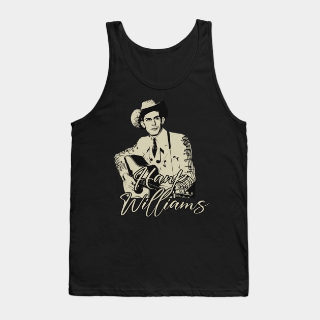 hank williams #1 Tank Top by YukieapparelShop